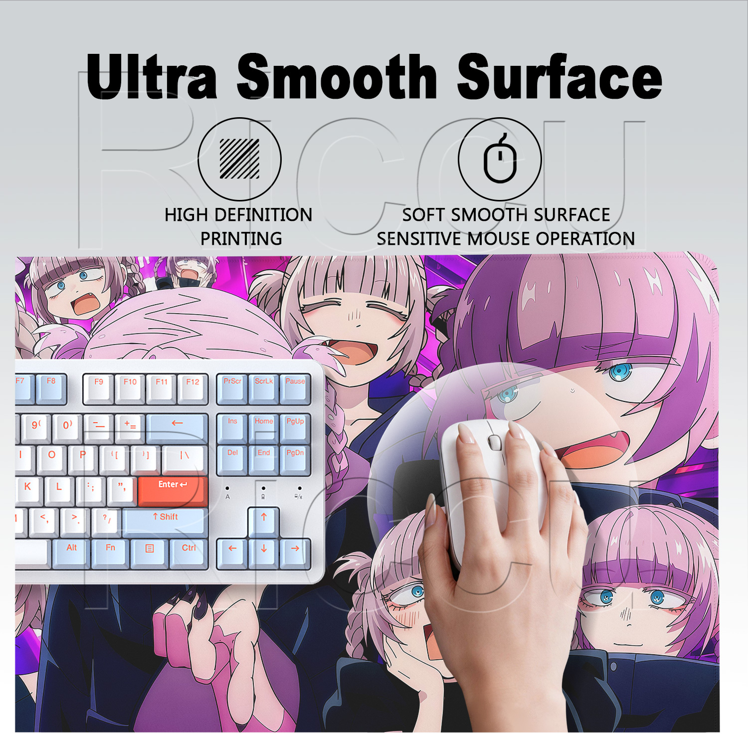 Hot Anime Call of The Night Mo - Gaming Keyboard Typewriter recension och pris