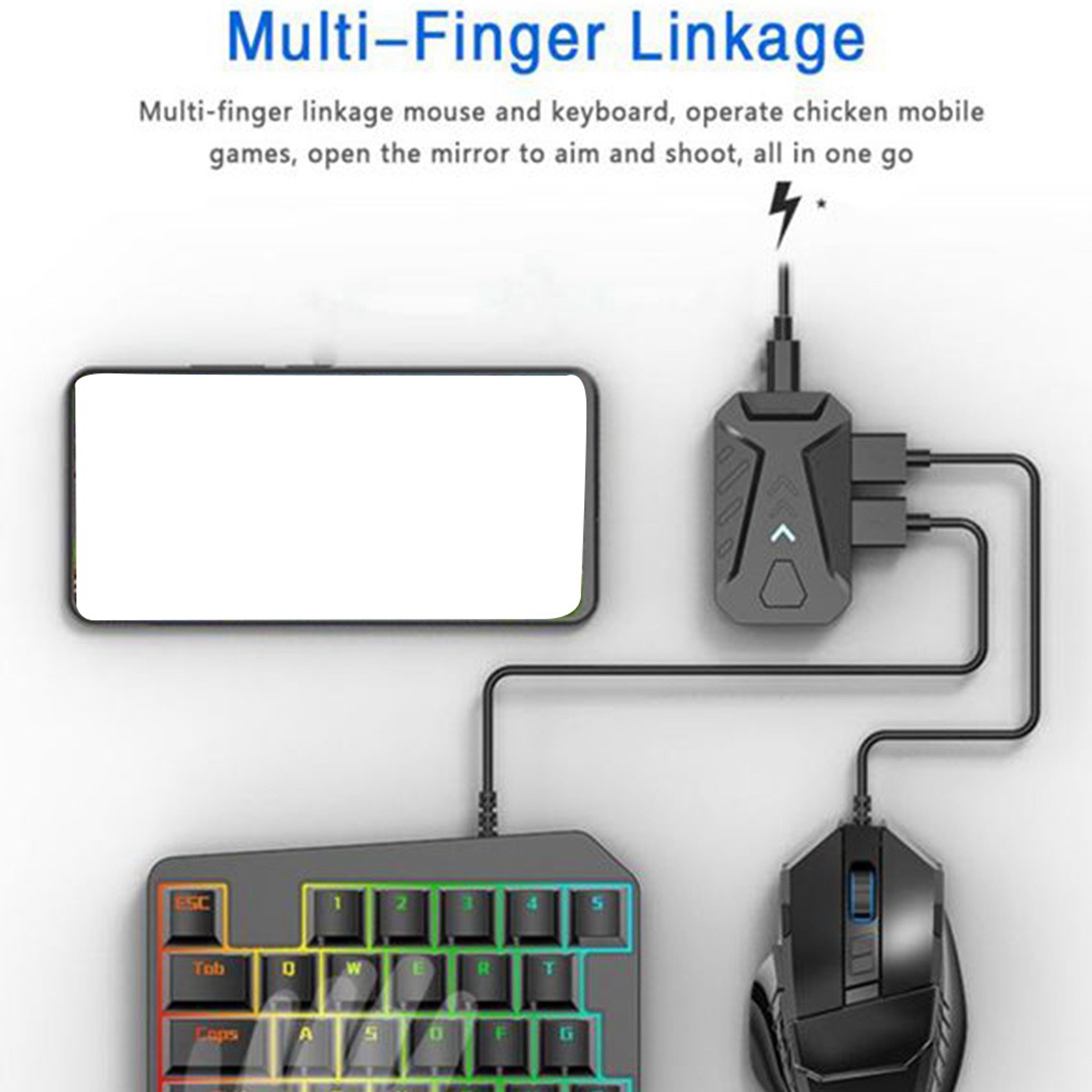 N15R-Portable Mobile Gaming Ke - Gaming Keyboard And Mouse Converter For Mobile recension och pris