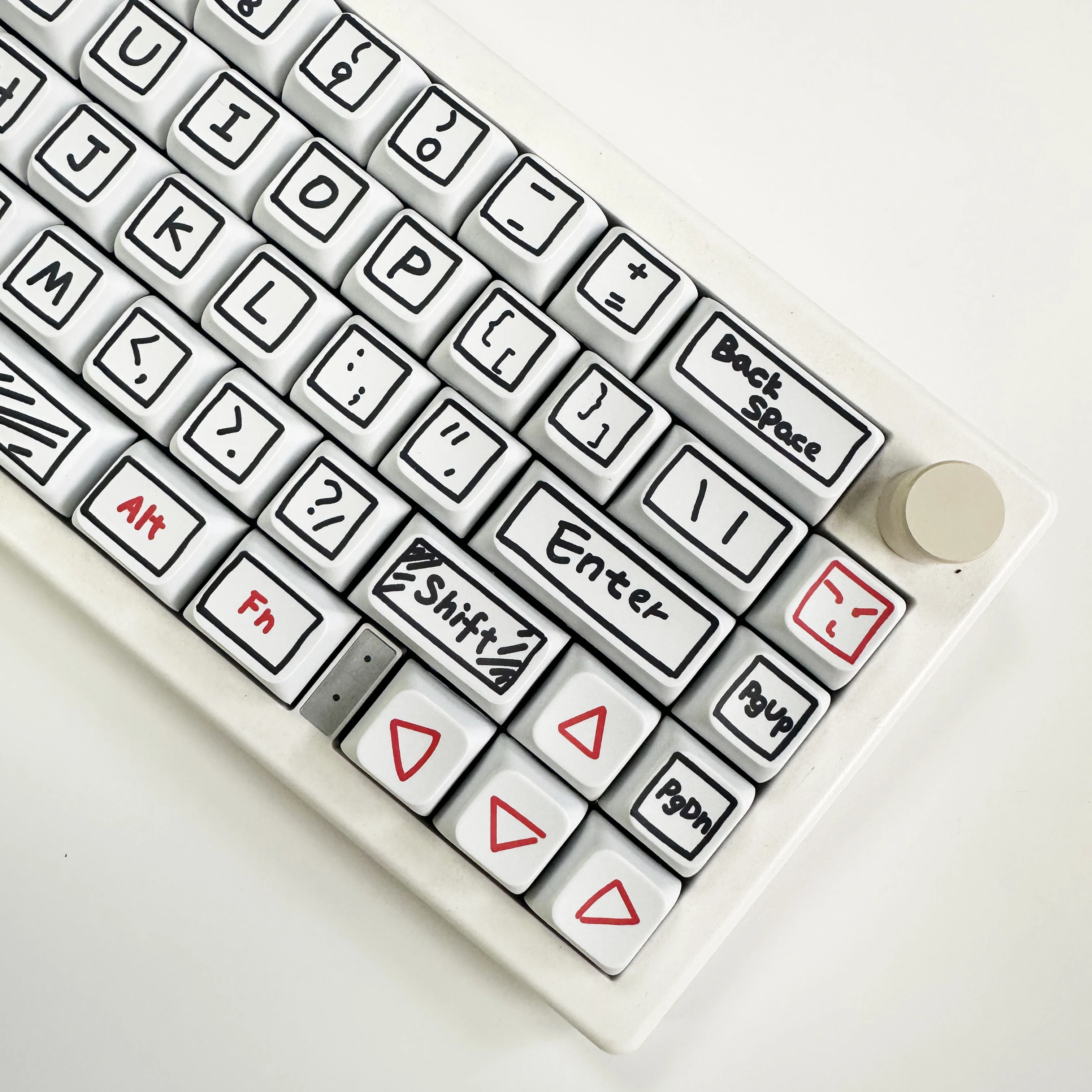 125 Keys XDA Profile Graffiti  - Gaming Keyboard Ergo recension och pris