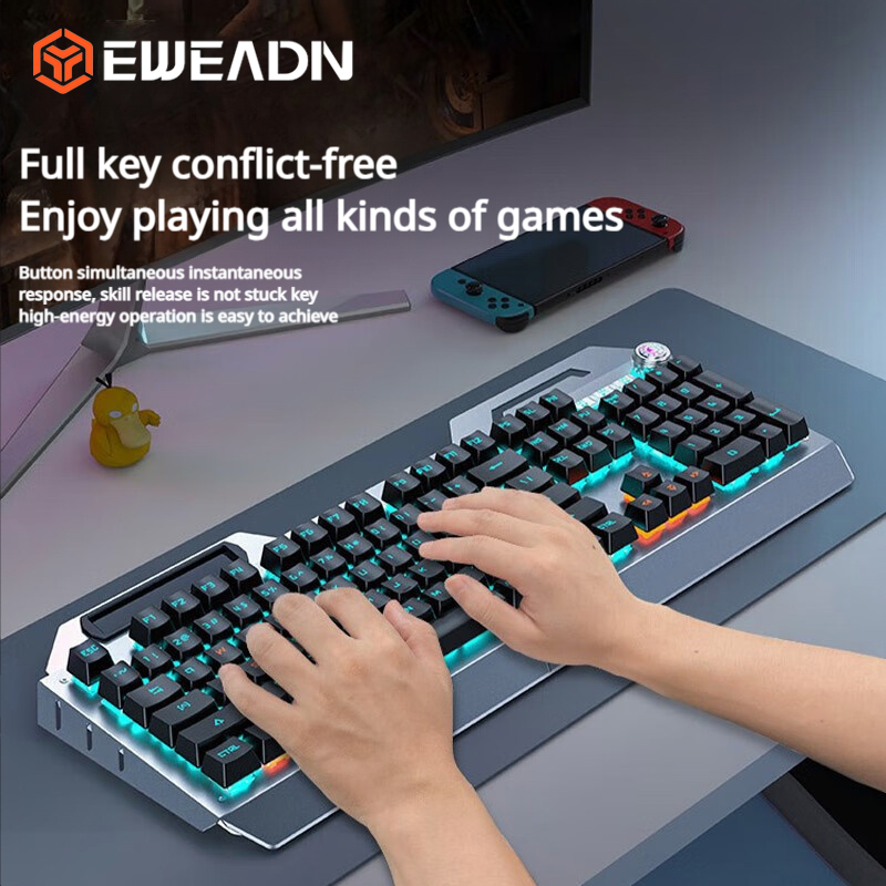 EWEADN TK900 Mechanical Keyboa - Keyboard Gaming Mac recension och pris