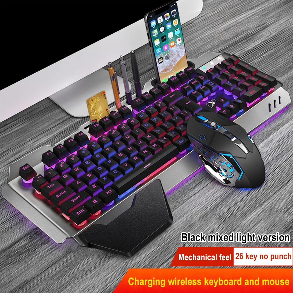 K680 Rechargeable 2.4G wireles - Gaming Keyboard Bluetooth recension och pris