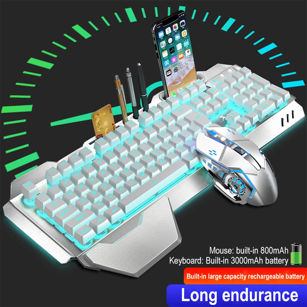 K680 Rechargeable 2.4G wireles - Gaming Keyboard Bluetooth recension och pris