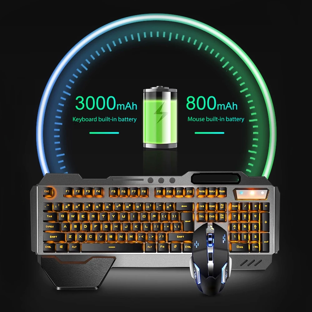 K680 Rechargeable 2.4G wireles - Gaming Keyboard Bluetooth recension och pris