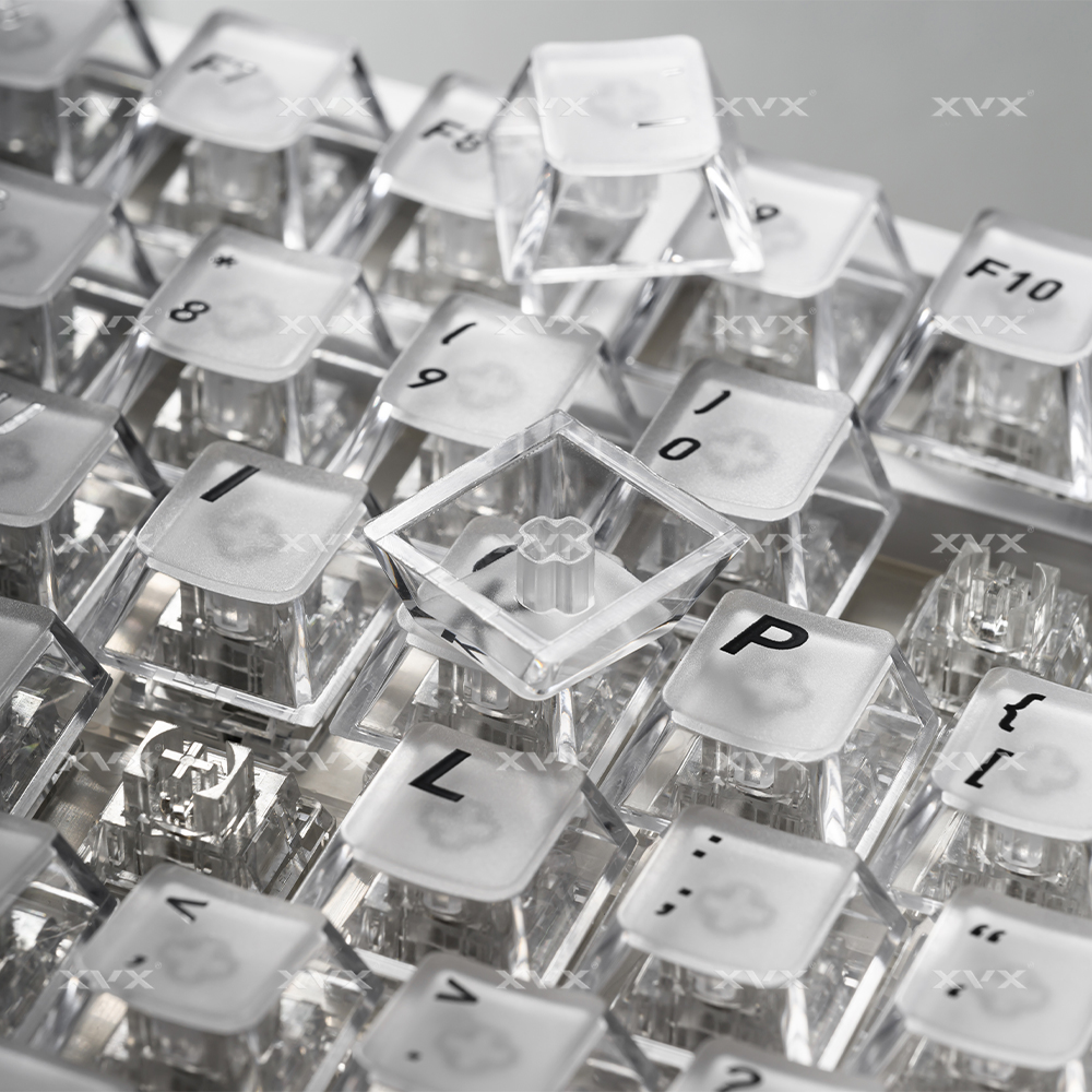 XVX Crystal Transparent Keycap - Gaming Keyboard Ergo recension och pris