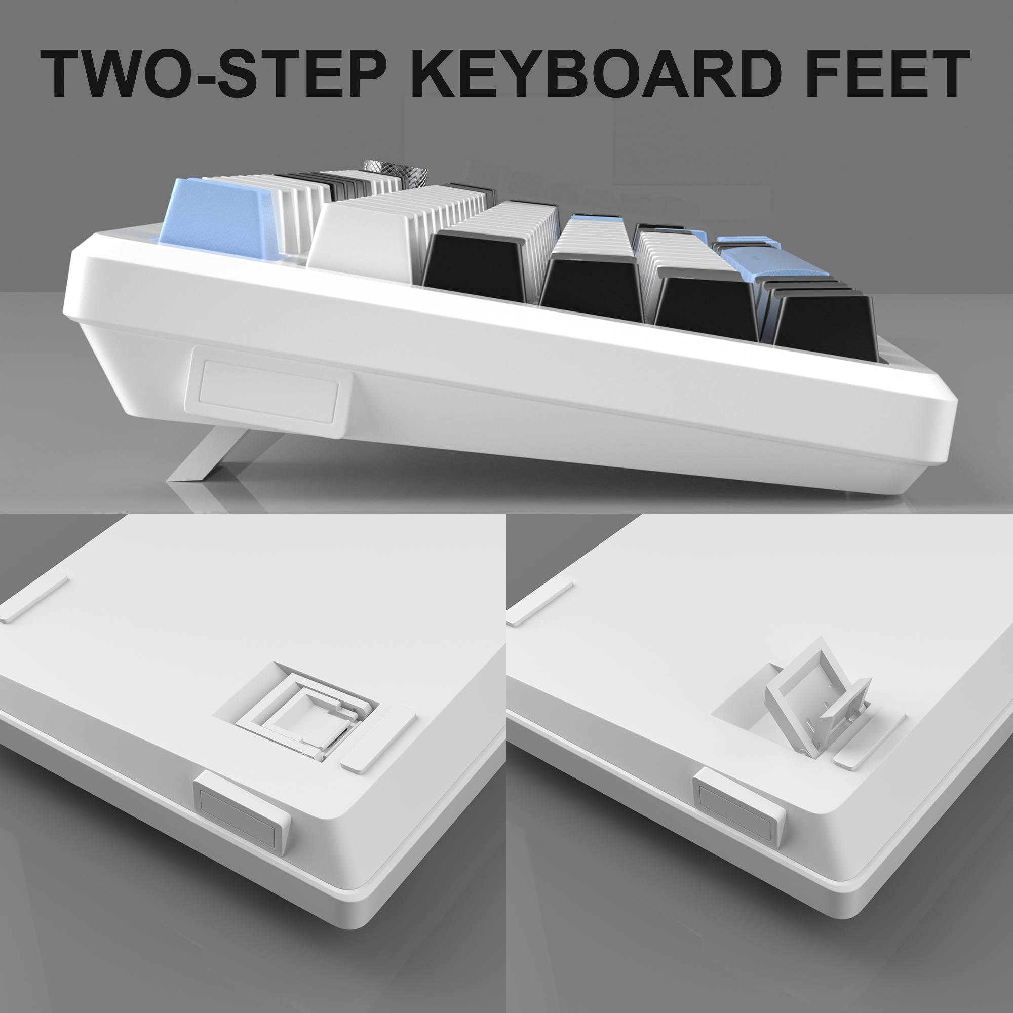 MageGee 75% Mechanical Gaming  - Gaming Keyboard Blue Switches recension och pris