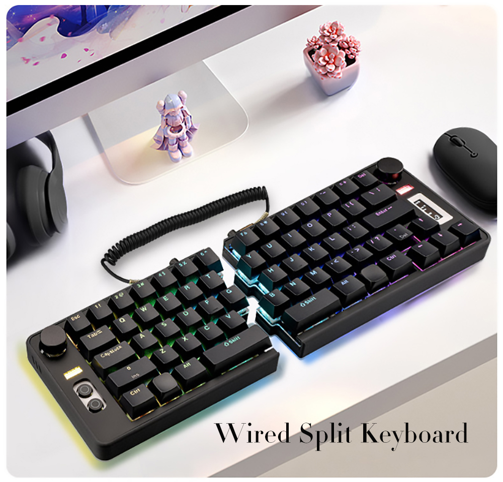Programmable Ergonomic Split K - Keyboard Gaming Mac recension och pris