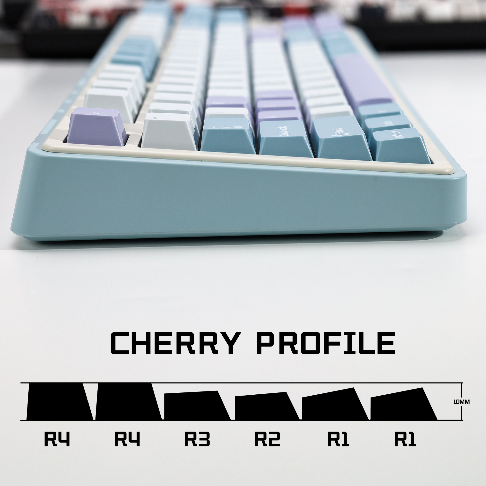 KBDiy Illusion Keycap Retro PB - Gaming Keyboard Number Pad recension och pris