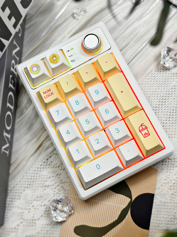 Tri modes Bluetooth KEYCOOL pr - Gaming Keyboard Number Pad recension och pris