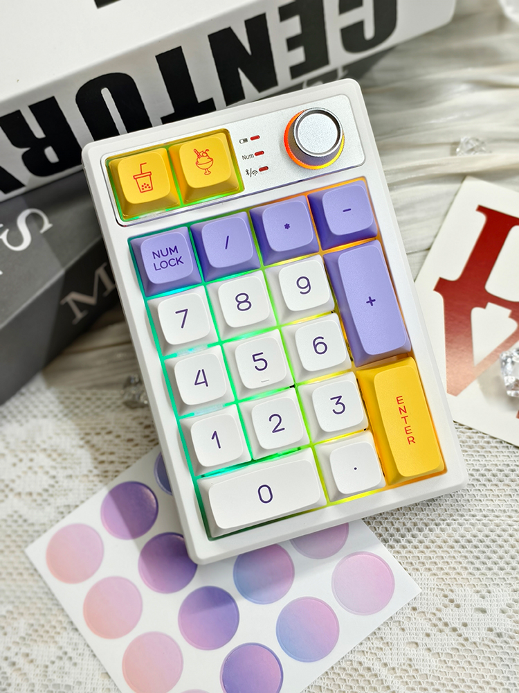 Tri modes Bluetooth KEYCOOL pr - Gaming Keyboard Number Pad recension och pris