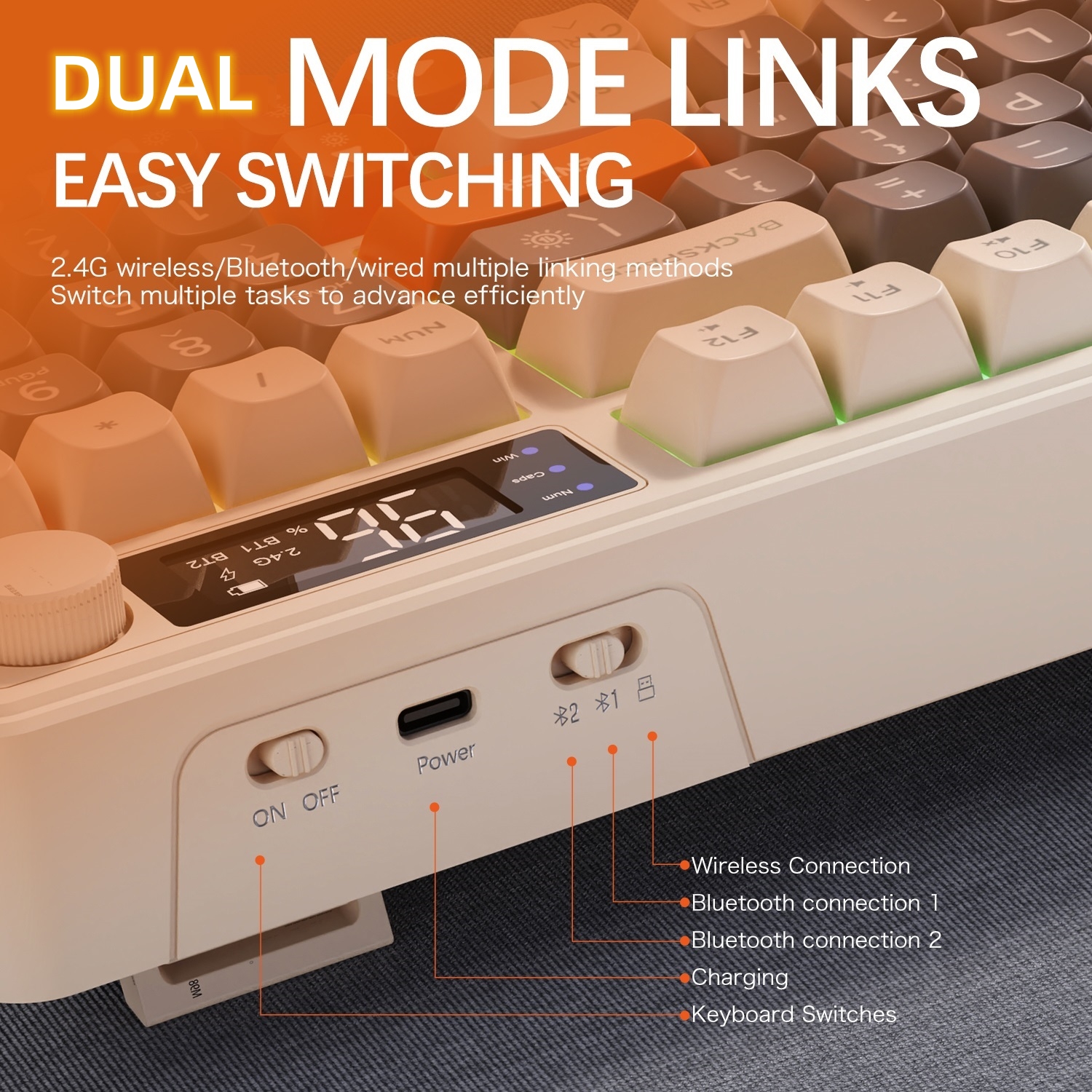 M96 FREEWOLF Multi-Device Gami - Keyboard Gaming Mac recension och pris