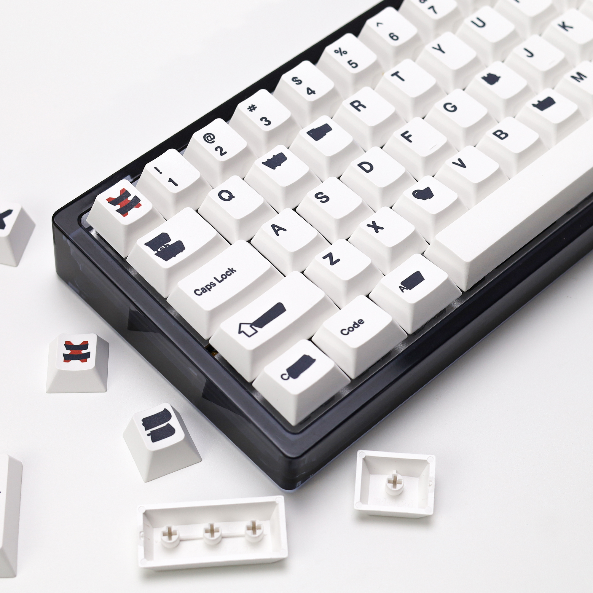 KBDiy Retro GMK Redacted Keyca - Gaming Keyboard Number Pad recension och pris