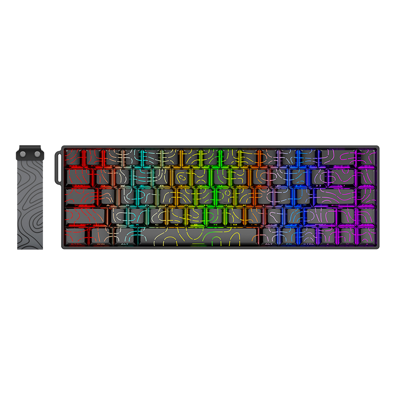 SHIPADOO IK68 Wired Mechanical - Gaming Keyboard Half recension och pris