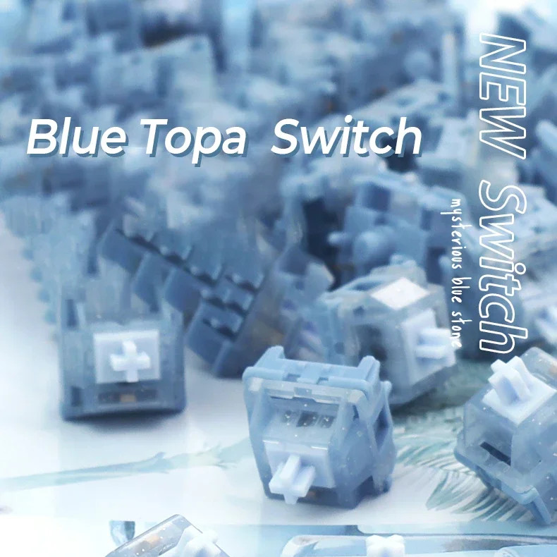 HMX Blue Topa Switch Linear Sw - Gaming Keyboard Blue Switches recension och pris