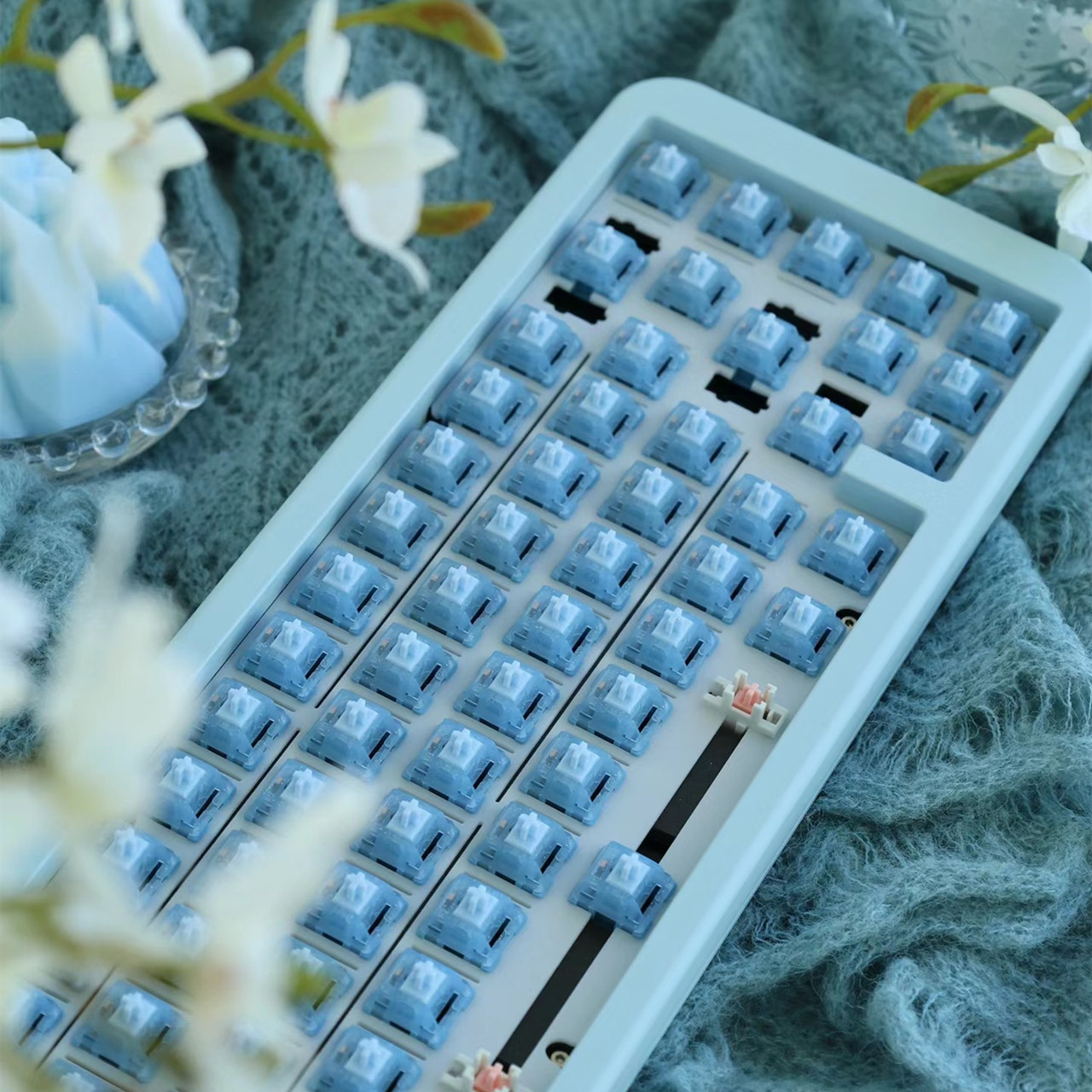 HMX Blue Topa Switch Linear Sw - Gaming Keyboard Blue Switches recension och pris