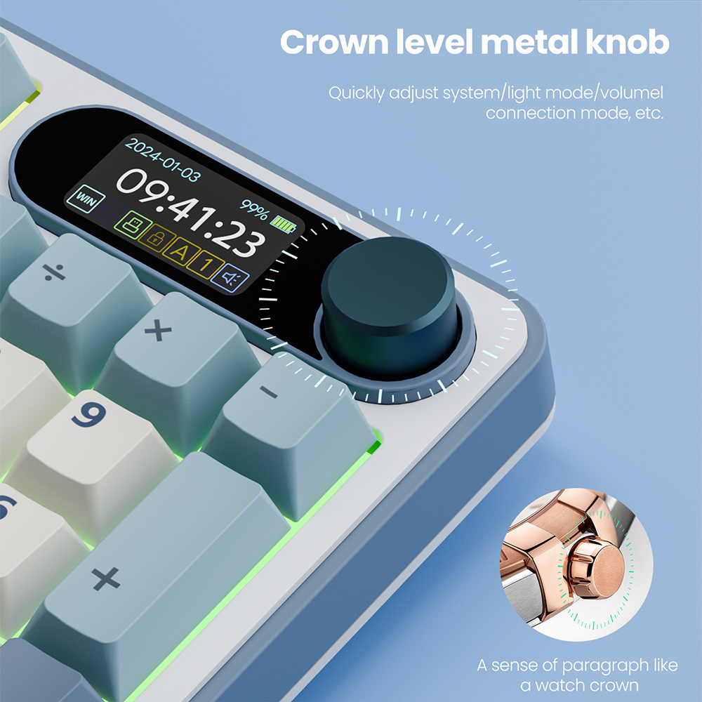 RK ROYAL KLUDGE S98 Mechanical - Gaming Keyboard Mobile recension och pris