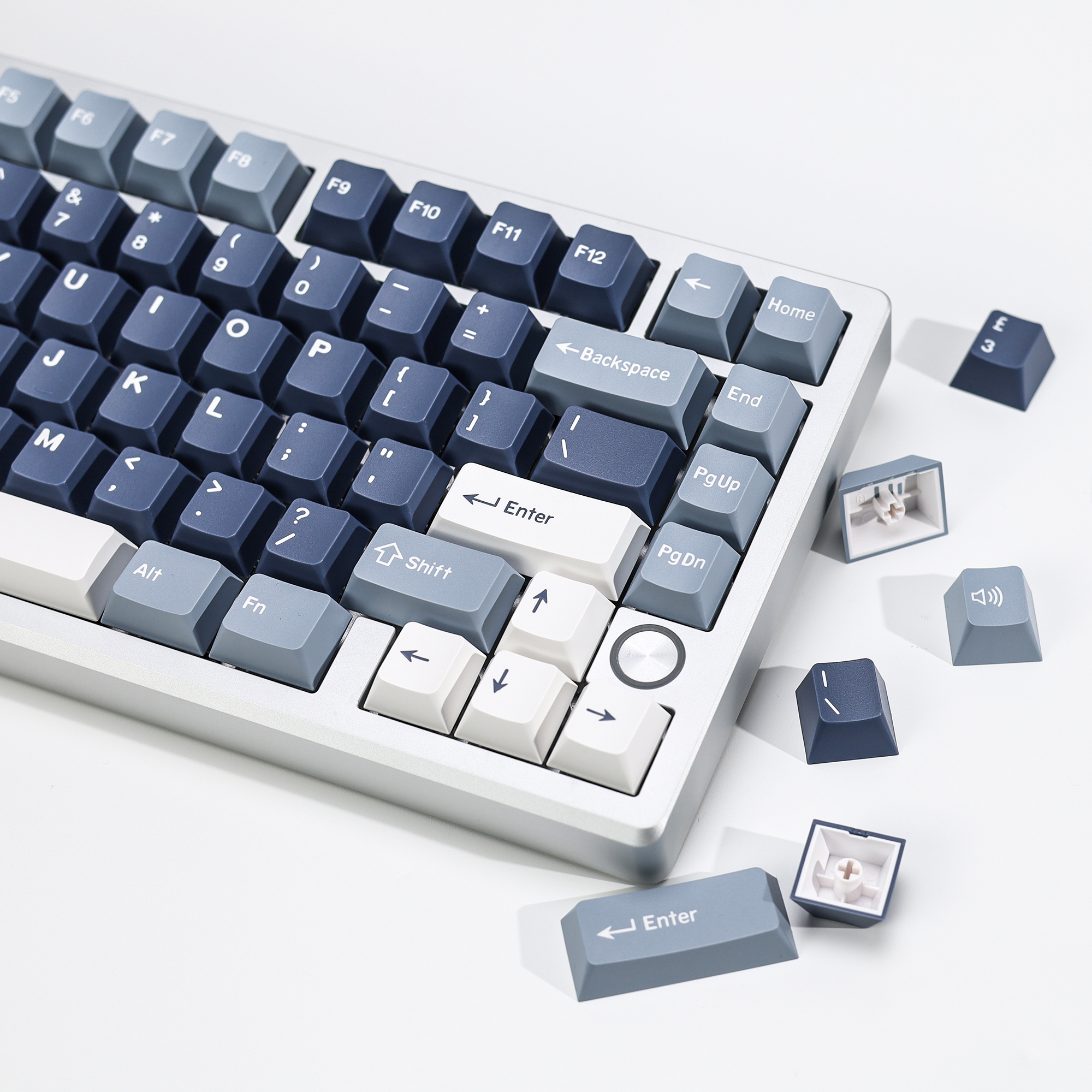 KBDiy Fishing Keycaps ISO PBT  - Gaming Keyboard Number Pad recension och pris