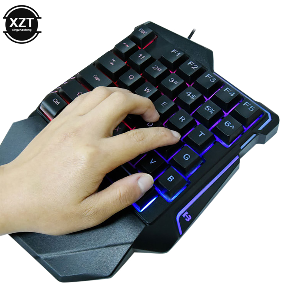 USB One-handed Keyboard Gaming - Gaming Keyboard 1 Hand recension och pris