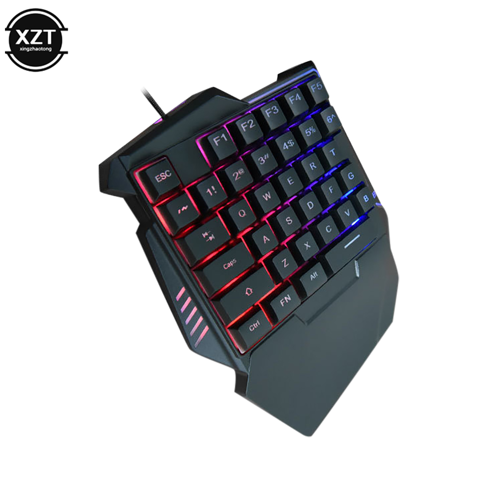 USB One-handed Keyboard Gaming - Gaming Keyboard 1 Hand recension och pris