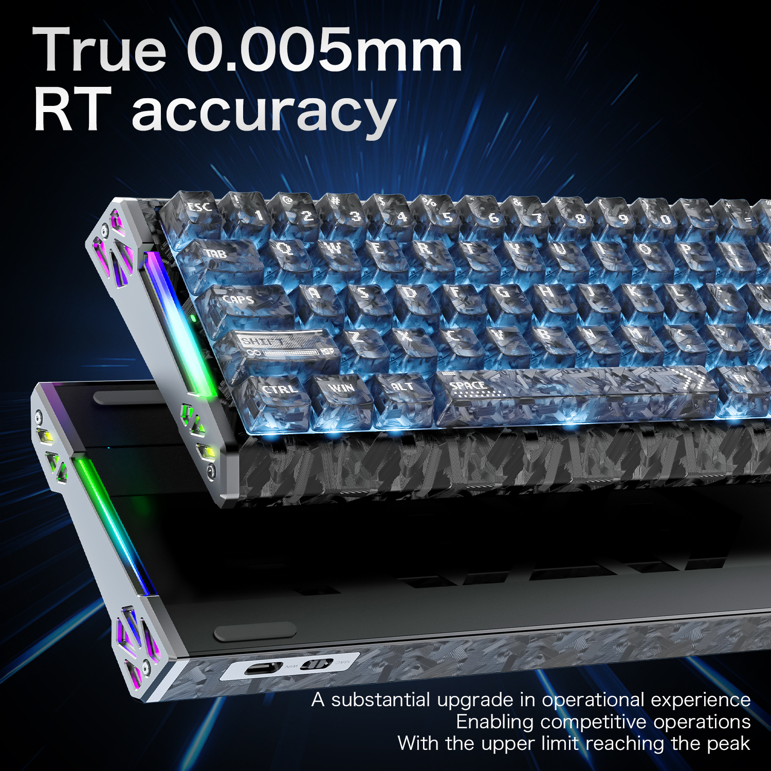 ATTACK SHARK R68 HE  magnetic  - Keyboard Gaming Mac recension och pris