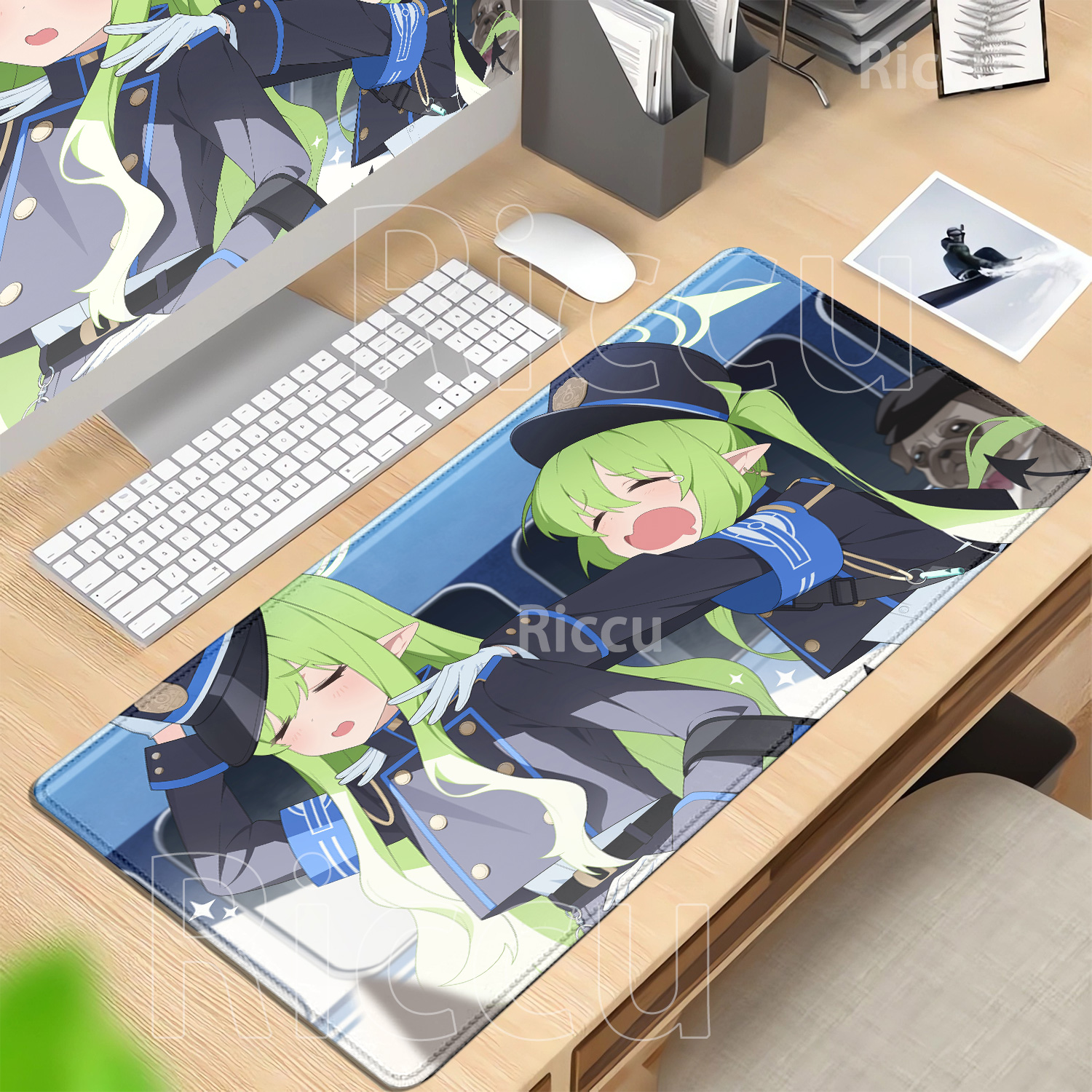 Gaming Mousepad Blue Archive H - Gaming Keyboard Typewriter recension och pris
