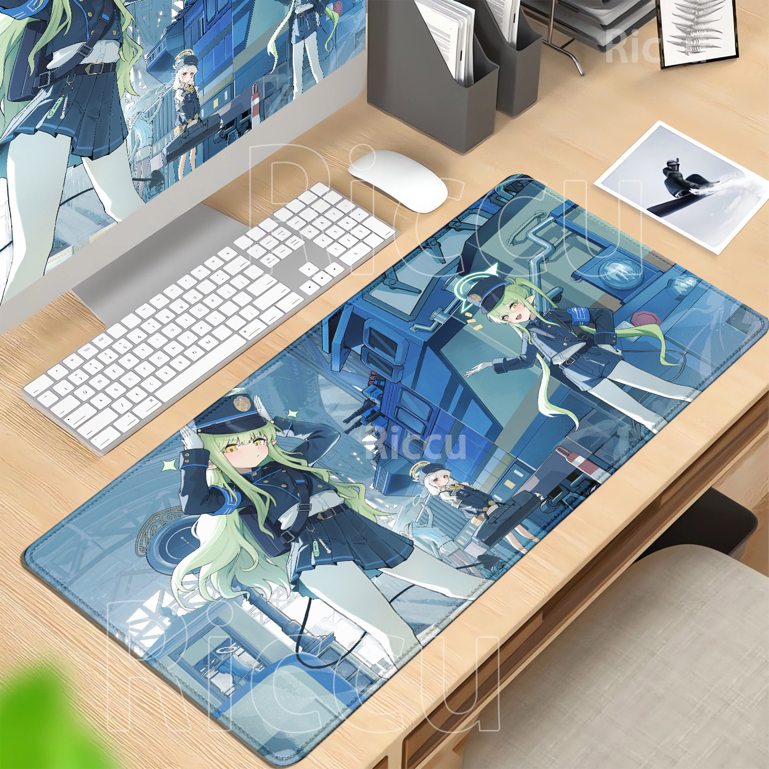 Gaming Mousepad Blue Archive H - Gaming Keyboard Typewriter recension och pris