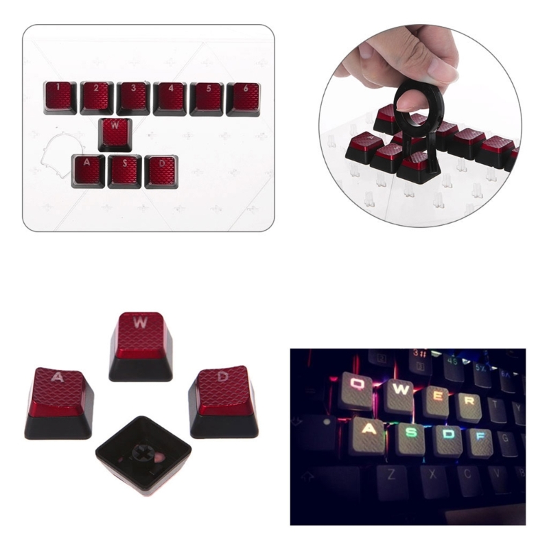 10 Keys Backlit Keycaps Non-sl - Gaming Keyboard Ergo recension och pris
