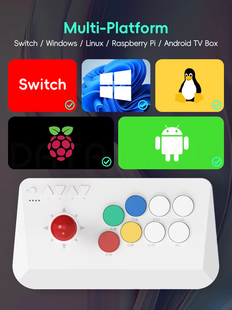 Data Frog Game Arcade Keyboard - Gaming Keyboard Mobile recension och pris