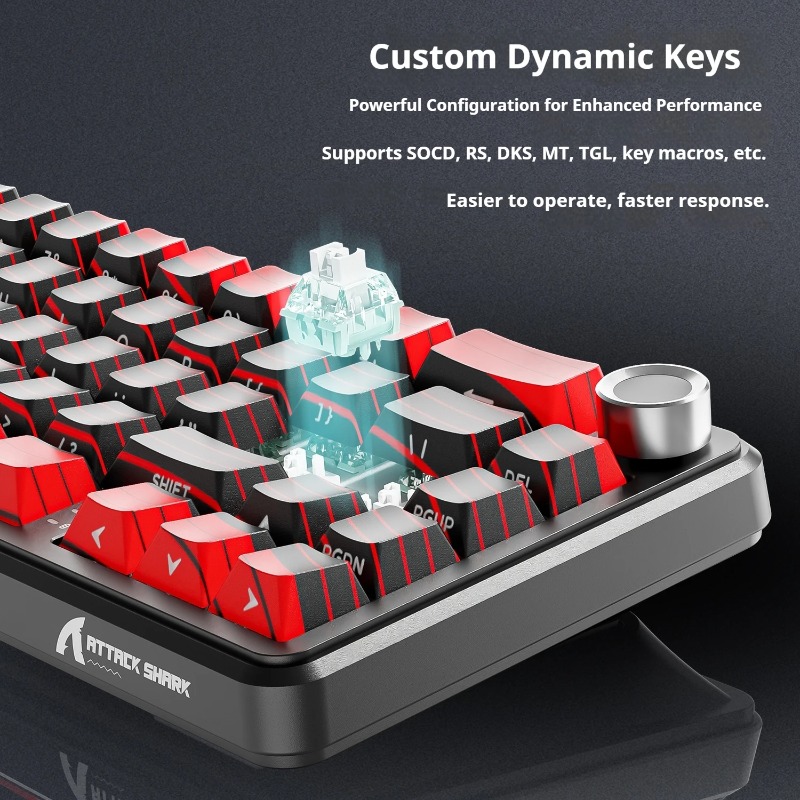 Attack Shark X65 PRO HE Magnet - Keyboard Gaming Mac recension och pris