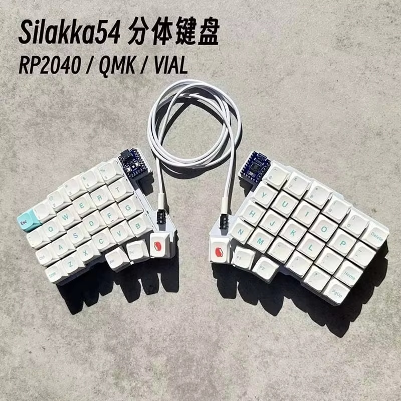 Silakka54 Ergonomic Split Mech - Gaming Keyboard 1 Hand recension och pris