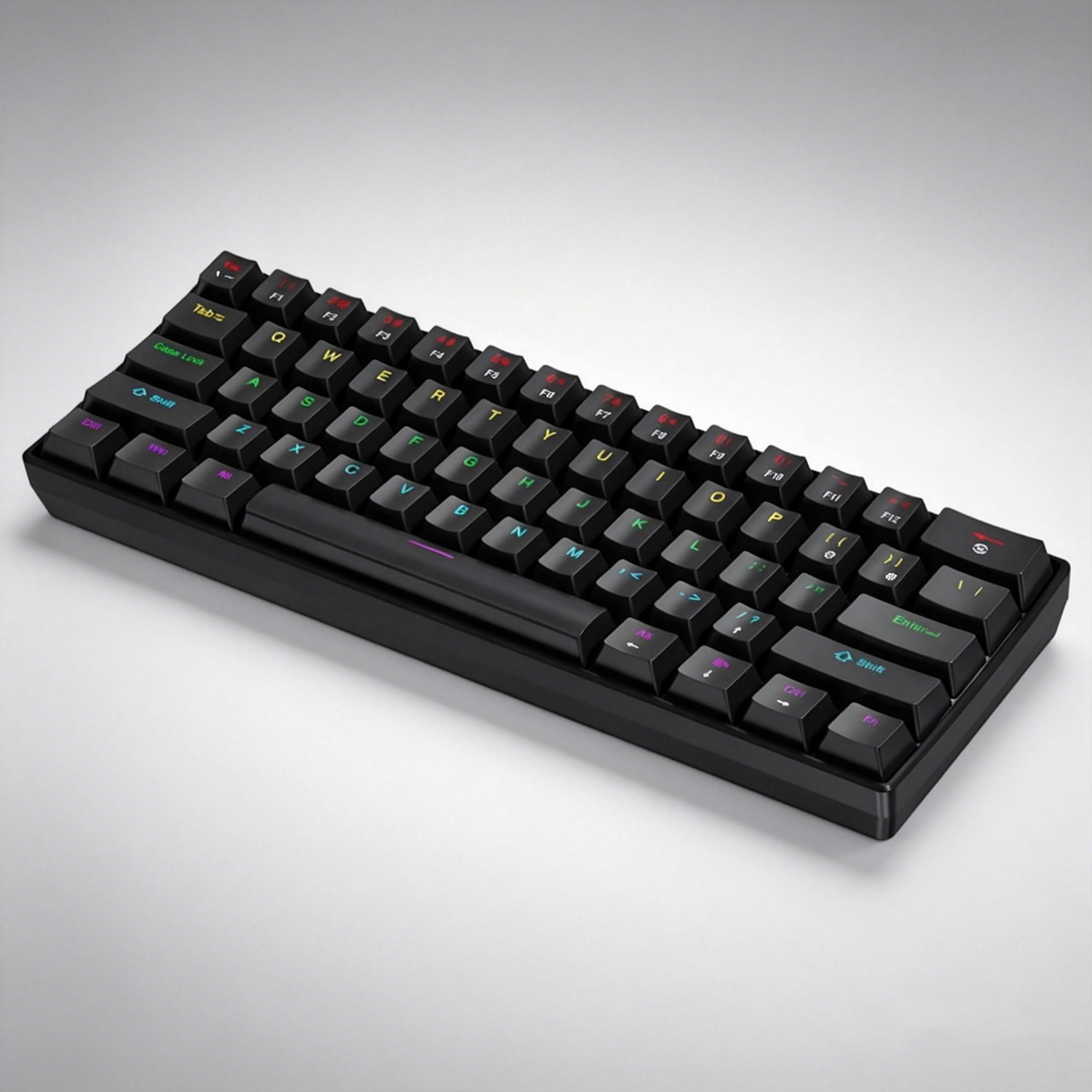 K61 Wired Mechanical Gaming Ke - Gaming Keyboard Blue Switches recension och pris