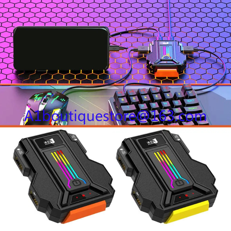 1pcs Hunter Mouse Adapter Game - Gaming Keyboard And Mouse Converter For Mobile recension och pris