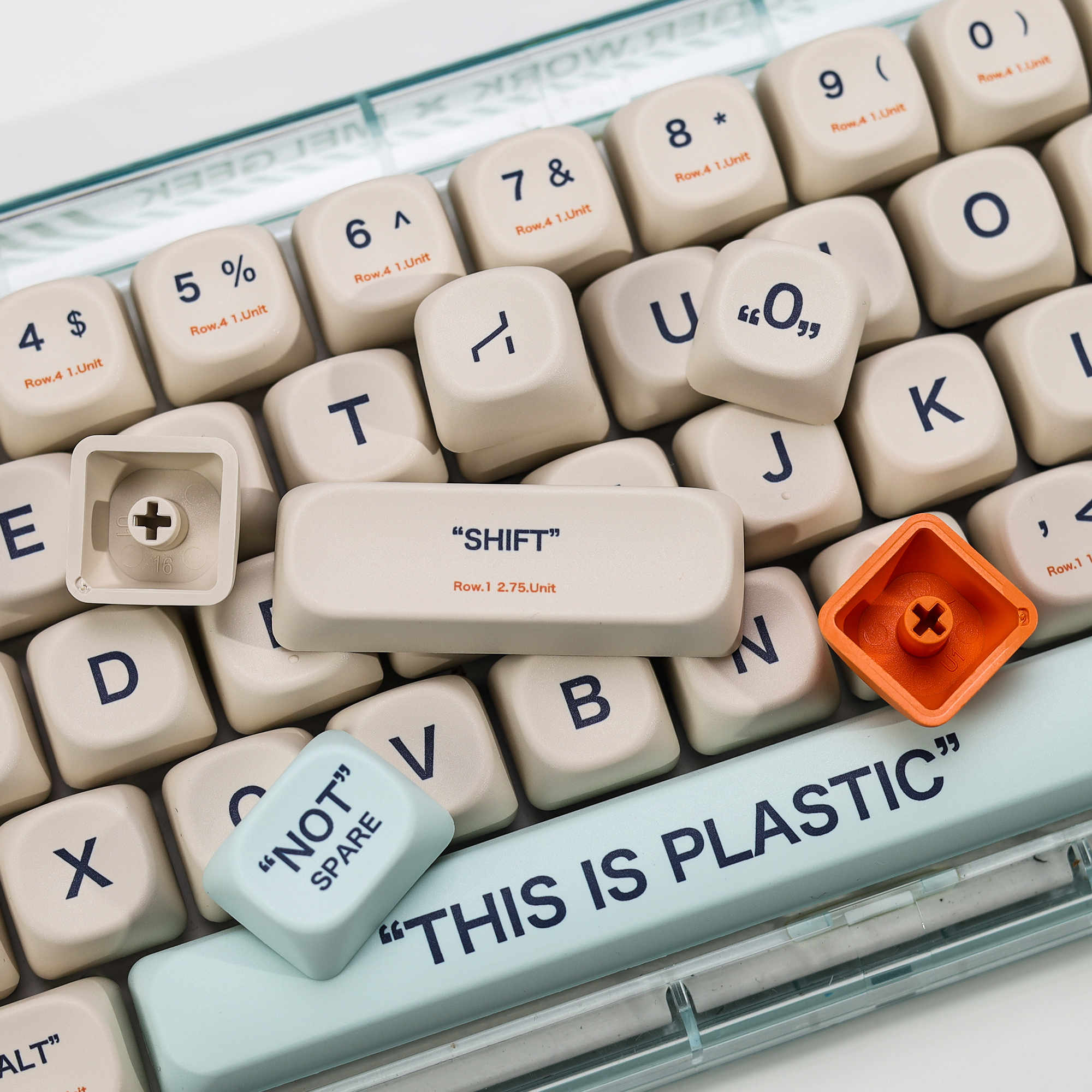KBDiy KOA Profile Retro Plasti - Gaming Keyboard Number Pad recension och pris