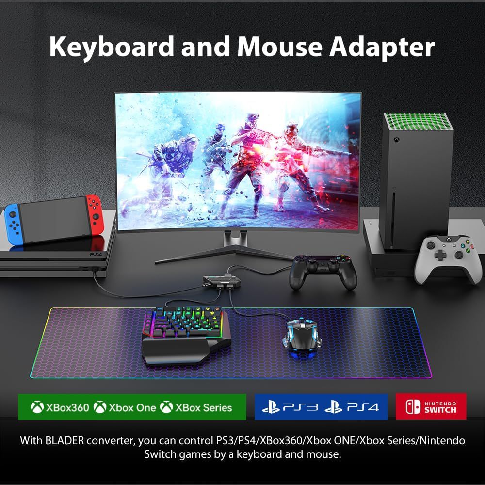 Mobile Games Converter Mobilad - Gaming Keyboard And Mouse Converter For Mobile recension och pris