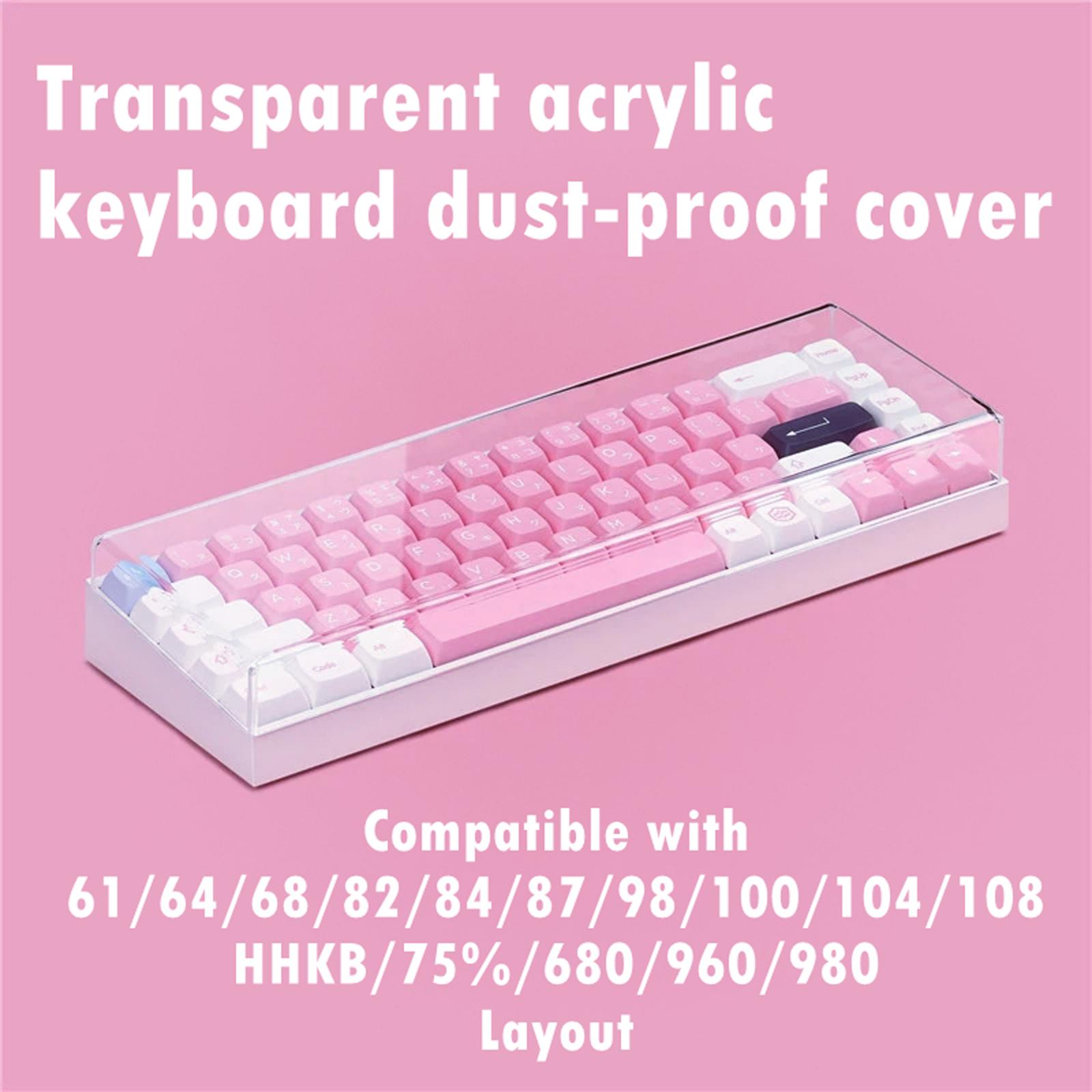 Acrylic Mechanical Keyboard Du - Gaming Keyboard Ergo recension och pris