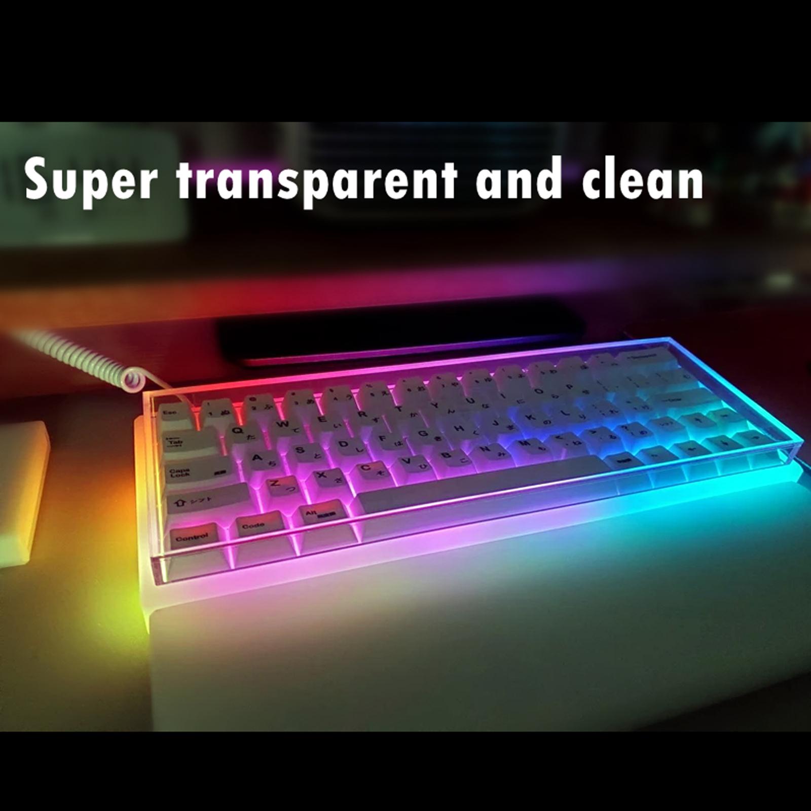Acrylic Mechanical Keyboard Du - Gaming Keyboard Ergo recension och pris