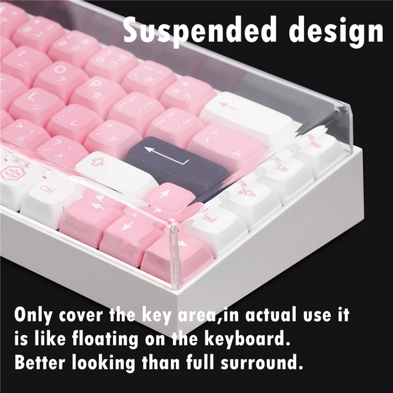 Acrylic Mechanical Keyboard Du - Gaming Keyboard Ergo recension och pris