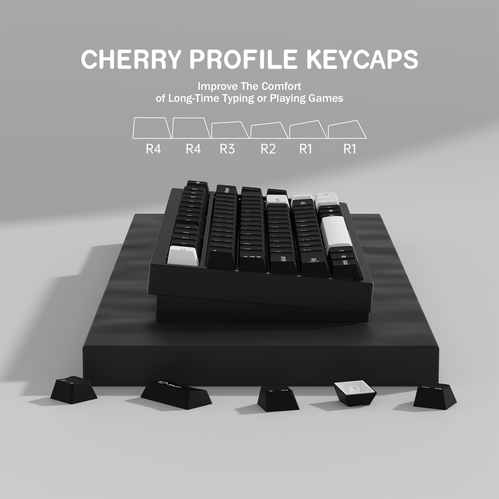 KBDiy GMK WOB Keycap Cherry Pr - Gaming Keyboard Number Pad recension och pris