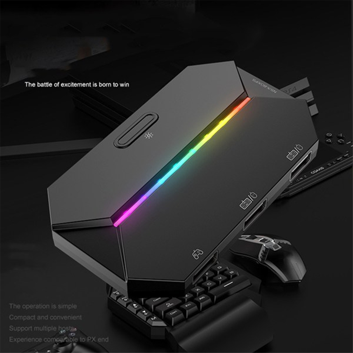 G6L Gaming Keyboard Mouse Conv - Gaming Keyboard And Mouse Converter For Mobile recension och pris