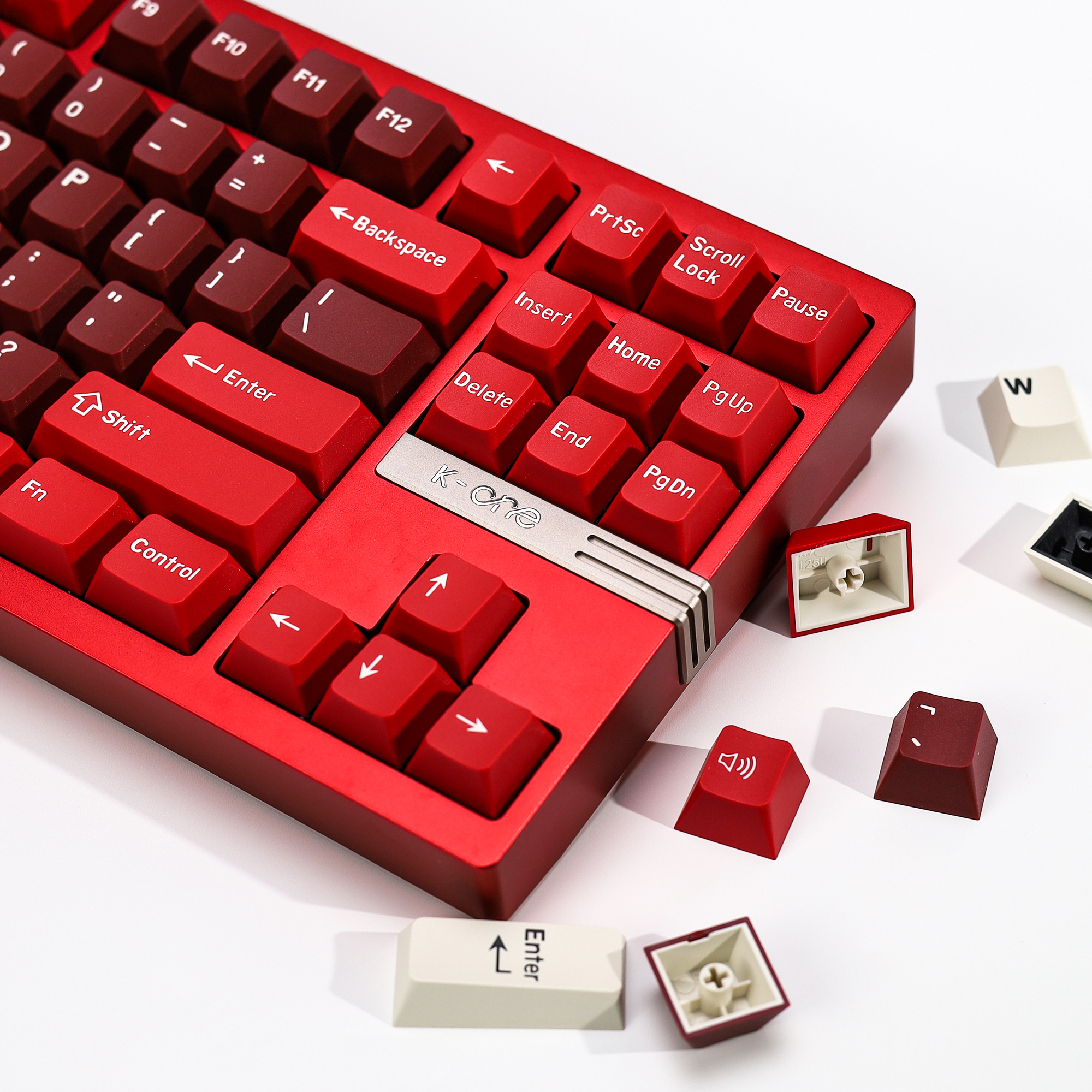 KBDiy GMK Jamon Keycap Red Ret - Gaming Keyboard Number Pad recension och pris