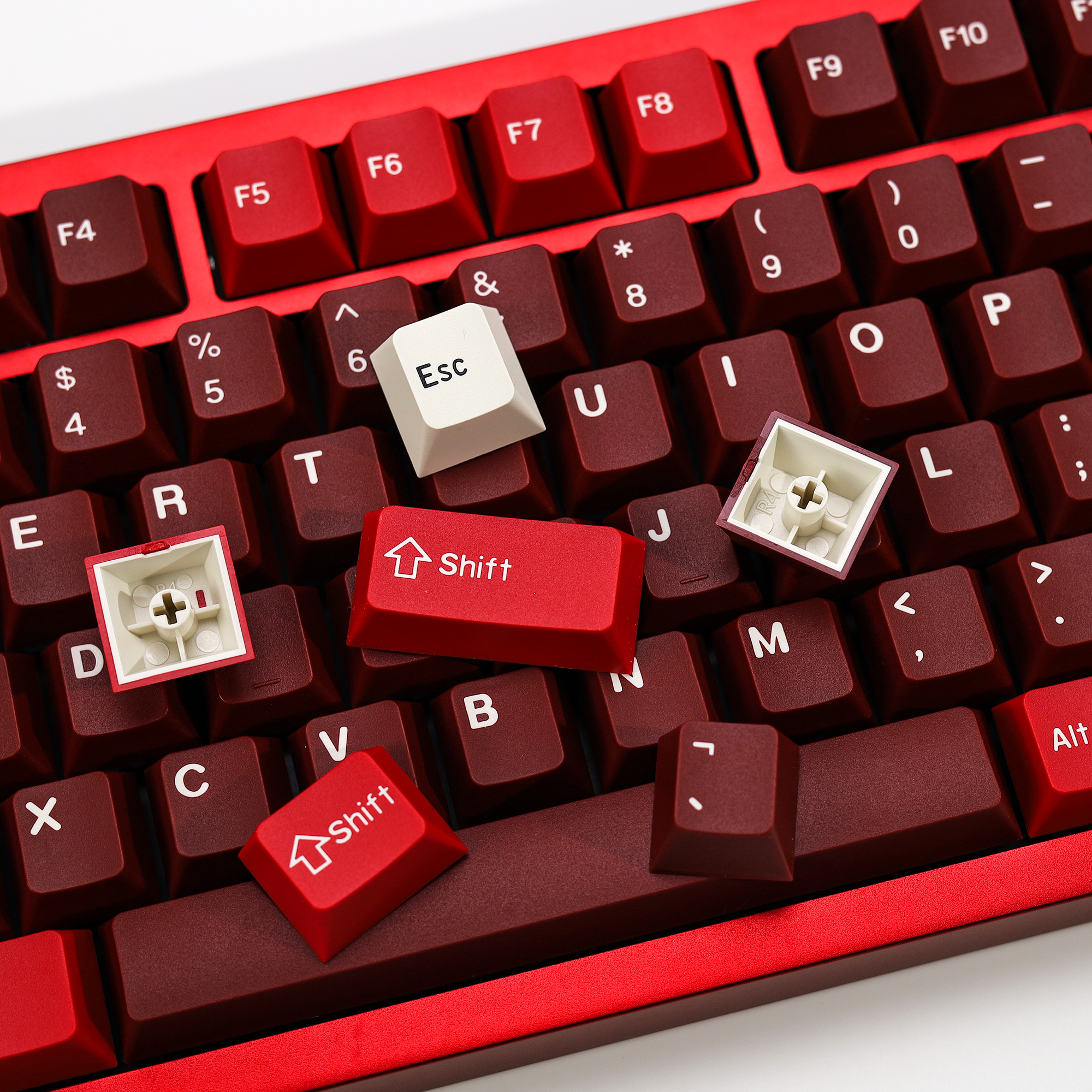 KBDiy GMK Jamon Keycap Red Ret - Gaming Keyboard Number Pad recension och pris