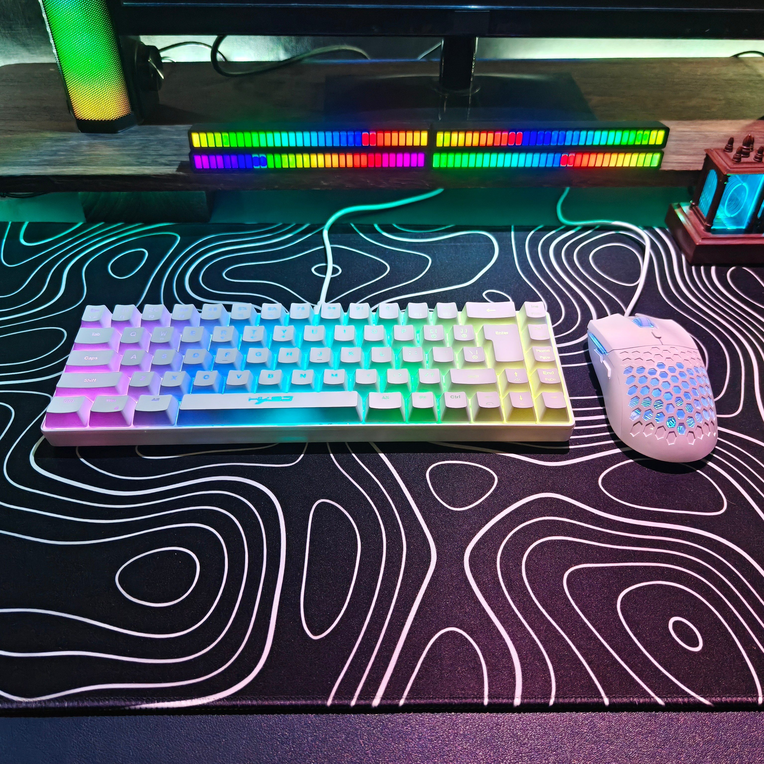 Compact HXSJ 68-Key Mouse and  - Keyboard Gaming Mac recension och pris