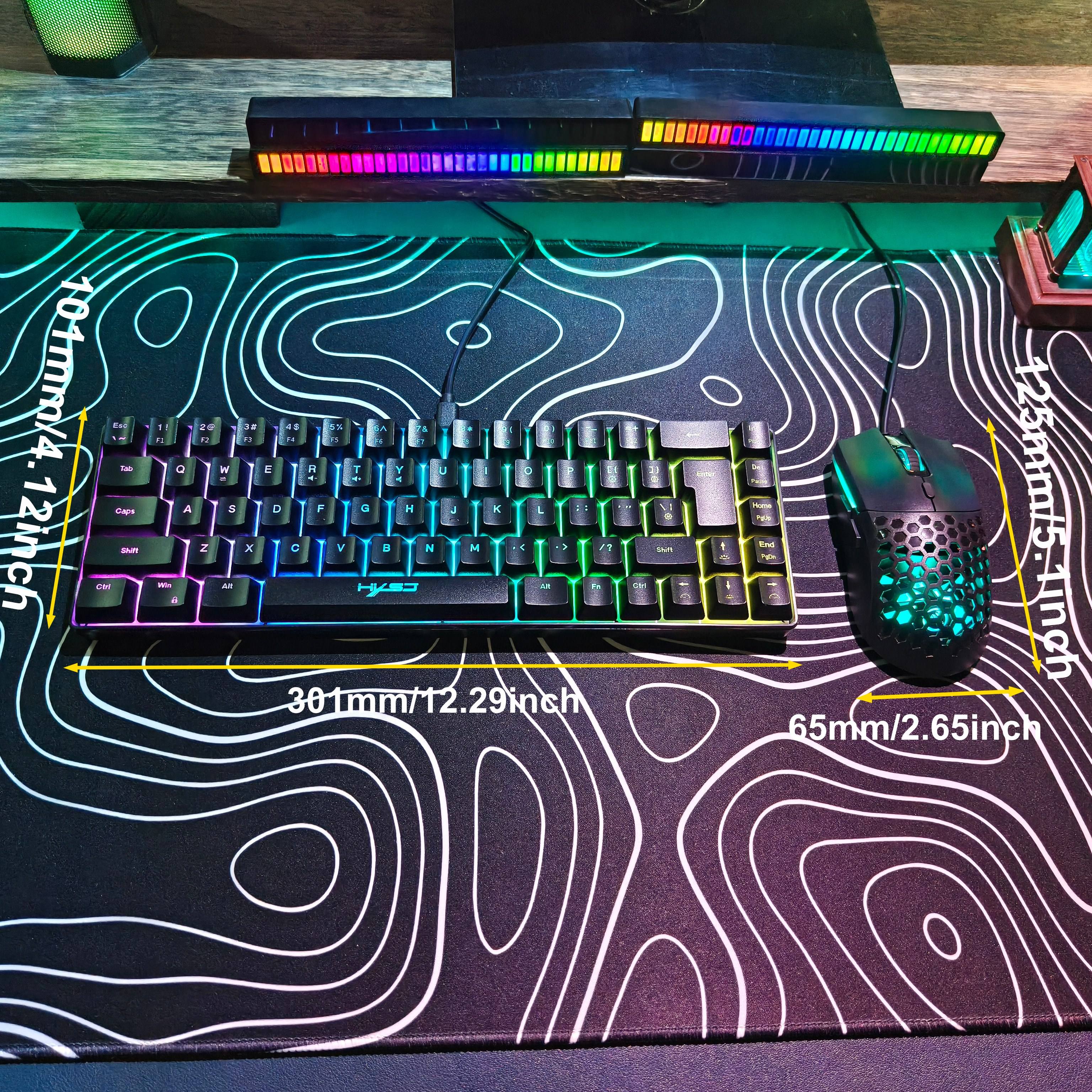 Compact HXSJ 68-Key Mouse and  - Keyboard Gaming Mac recension och pris
