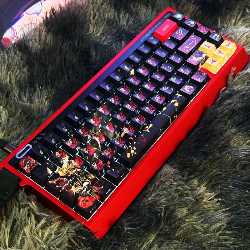 Faker Hall of Fame Ahri themed - Gaming Keyboard Ergo recension och pris