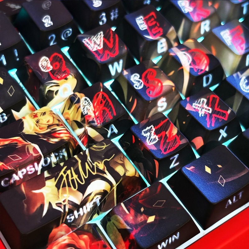 Faker Hall of Fame Ahri themed - Gaming Keyboard Ergo recension och pris
