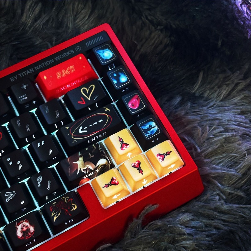 Faker Hall of Fame Ahri themed - Gaming Keyboard Ergo recension och pris