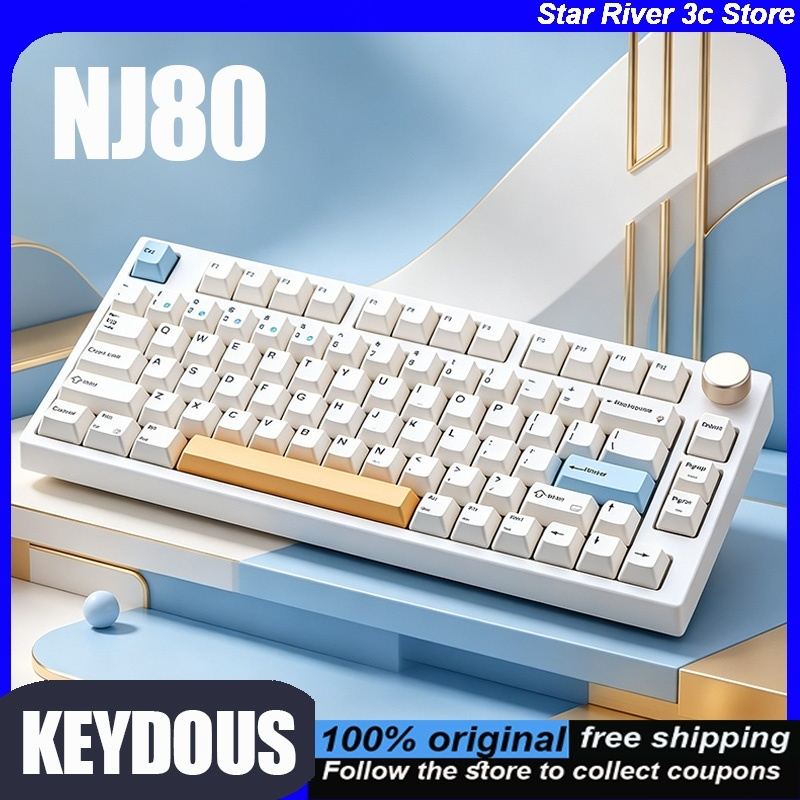 KEYDOUS NJ80 Mechanical Keyboa - Keyboard Gaming Mac recension och pris