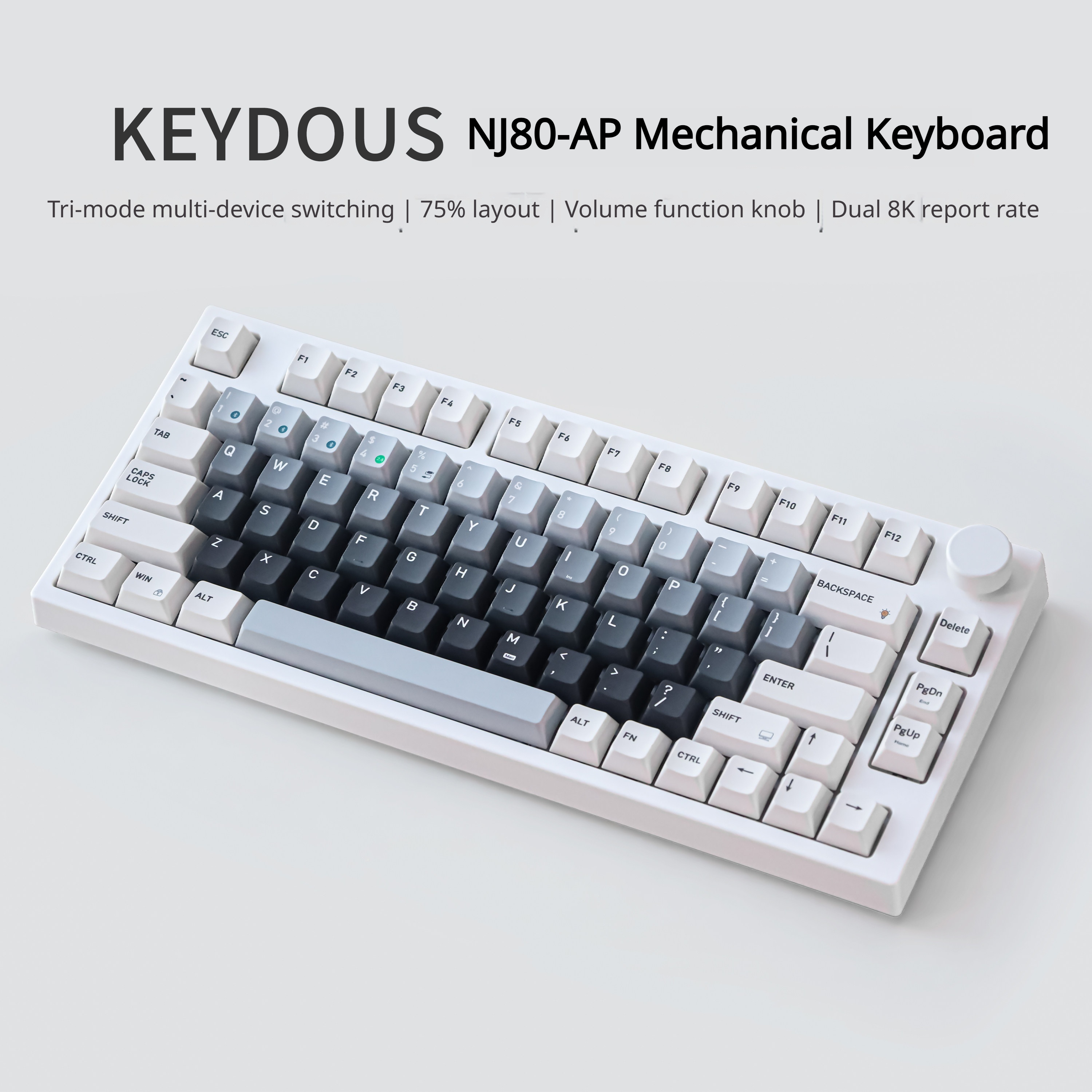 KEYDOUS NJ80 Mechanical Keyboa - Keyboard Gaming Mac recension och pris