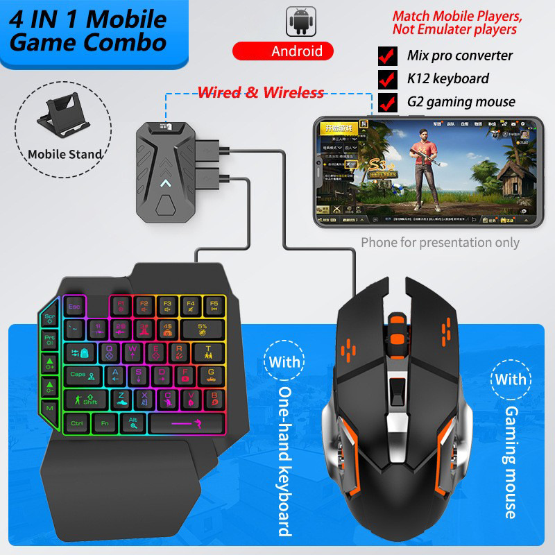 Mobile Games Converter Gaming  - Gaming Keyboard Mobile recension och pris