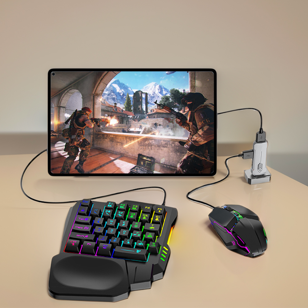 5 in 1 Mobile Game Converter K - Gaming Keyboard And Mouse Converter For Mobile recension och pris