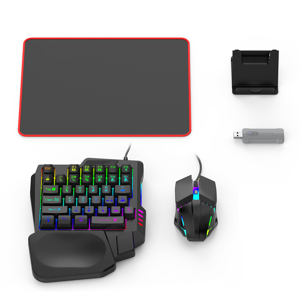 5 in 1 Mobile Game Converter K - Gaming Keyboard And Mouse Converter For Mobile recension och pris